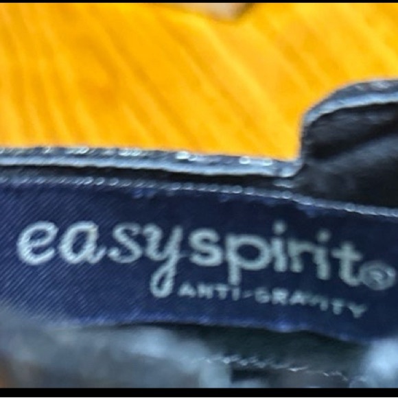 Easy Spirit Black Snakeskin Heeled Boots - Picture 7 of 7